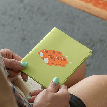 Hightide | Agenda Mitarashi Dumplings Square 2026 Light Green (Mensual)