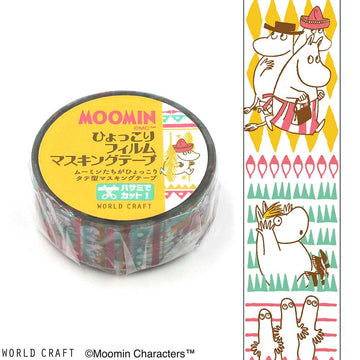World Craft | Moomin Flower Going Clear Tape