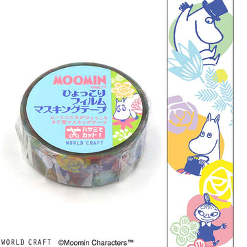 World Craft | Moomin Flower Clear Clear Tape