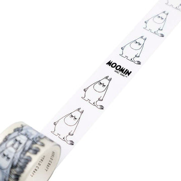 World Craft | Moomin Face Series Angry Clear Tape