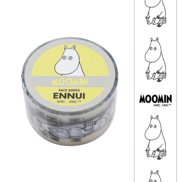 World Craft | Moomin Face Series Ennui Clear Tape