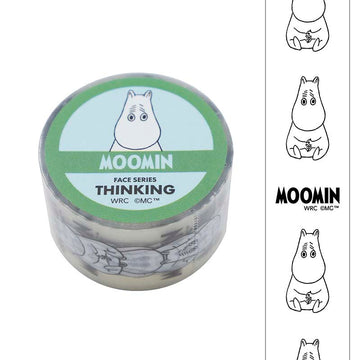 World Craft | Moomin Face Series Thinking Clear Tape
