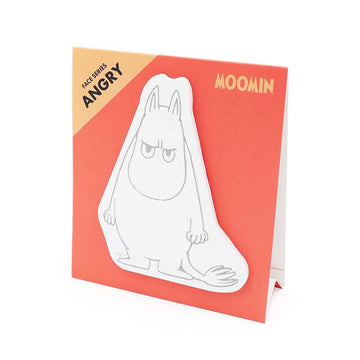 World Craft | Notas Adhesivas Moomin Face Series Angry