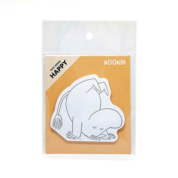 World Craft | Notas Adhesivas Moomin Face Series Happy