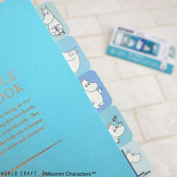 World Craft | Marcapáginas Index Moomin Blue