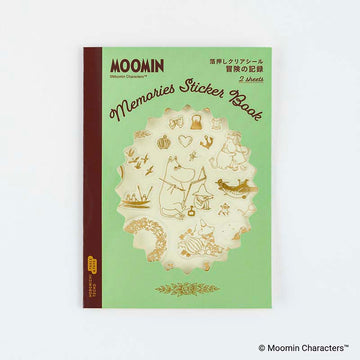 Hobonichi | Pegatinas Foil-Stamped Moomin: Adventure Log