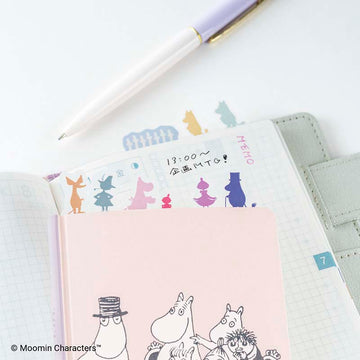 Hobonichi | Notas Adhesivas Index Moomin: Friends of Moominvalley