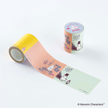Hobonichi | Notas Adhesivas en Rollo Moomin: Moomin Family’s Island Life