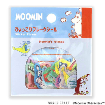 World Craft | Pegatinas Flake Moomin Friends B