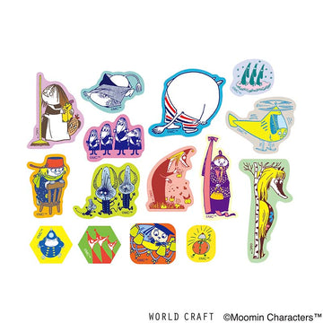 World Craft | Pegatinas Flake Moomin Friends B