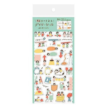 Furukawashiko | Pegatinas Watashi Biyori Daily Helping Little People
