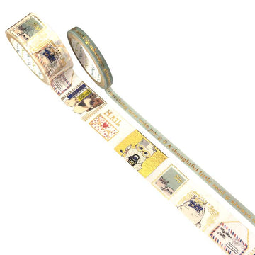 Seal-do | Kirapika My Dear Cats Cat Letters Washi Tape Set