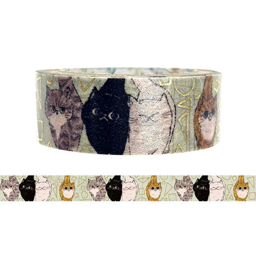 Seal-do | Kirapika My Dear Cats Curious Cats Washi Tape