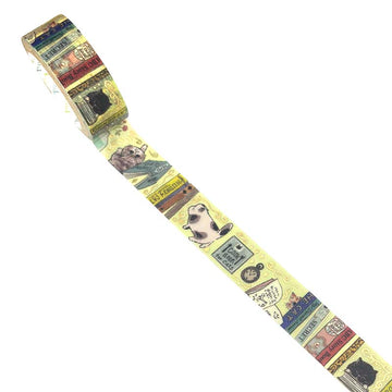 Seal-do | Kirapika My Dear Cats Cats & Books Washi Tape