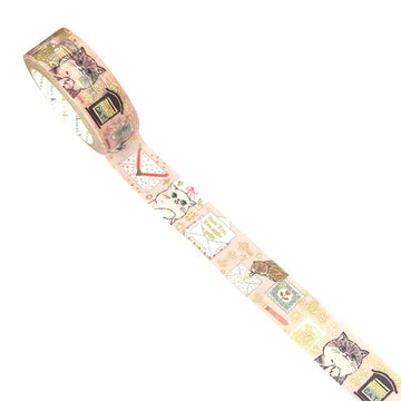 Seal-do | Kirapika My Dear Cats Letter Cats Washi Tape