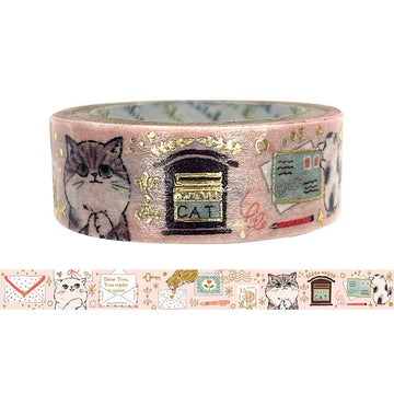 Seal-do | Kirapika My Dear Cats Letter Cats Washi Tape