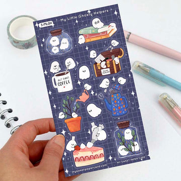 My Sweet Paper Card | Pegatinas My Little Ghosty Helpers