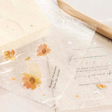 MU Lifestyle | Papeles Decorativos Natural Paper 01 Foil Silk Gauze