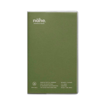 Hightide | Agenda Nahe B6 Slim 2026 Khaki (Semanal)