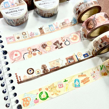 Papier Platz | Nakauchi Waka Cat and Kitchen Washi Tape