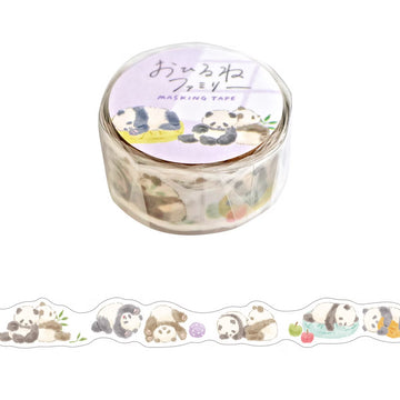 Mind Wave | Die Cut Naptime Family Panda Washi Tape