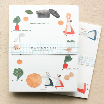 Cozyca | Set de Carta Necktie Let's Make Soup