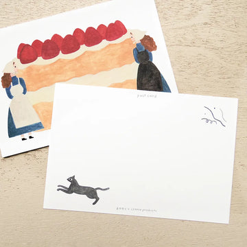 Cozyca | Postal Necktie Tomorrow is Someone's Birthday D