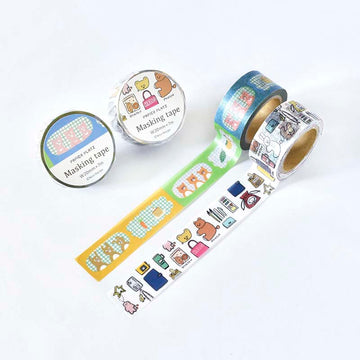 Papier Platz | Nico Recipe Animal Washi Tape
