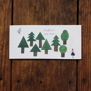 Cozyca | Nishi Shuku Forest Horizontal Notepad