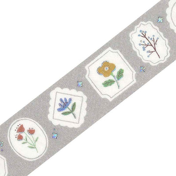 BGM | Foil Nordic Forest Washi Tape Flower Frame