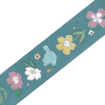 BGM | Foil Nordic Forest Washi Tape Melody Flowers