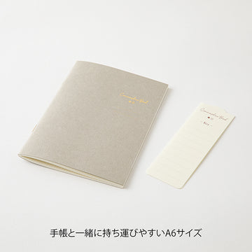 Midori | Cuaderno Commonplace Book A6 Gray