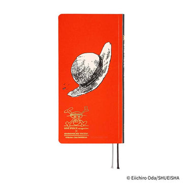 Hobonichi | Agenda Hobonichi Techo Weeks ONE PIECE magazine: Straw Hat Luffy (Red) 2025