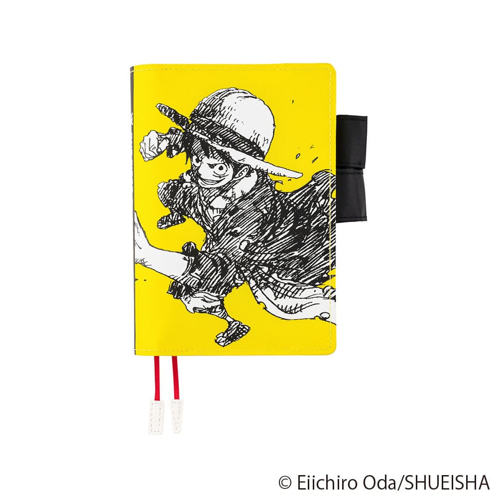 Hobonichi | Agenda Hobonichi Techo A6 ONE PIECE Magazine: Straw Hat Luffy (Yellow) 2024