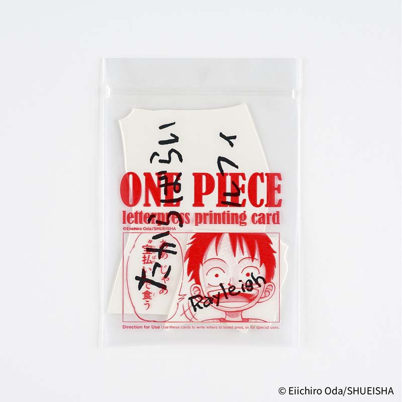 Hobonichi | Tarjetas de Felicitación ONE PIECE magazine: Vivre Card & Treasure Tab