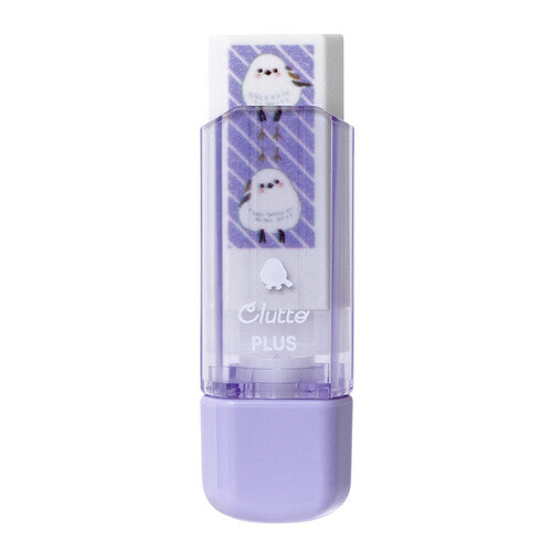 Plus | Clutto Purple Shimaenaga Retractable Eraser