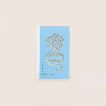 Sikigu | Cuaderno Bloc Flower A6 Maitoparta Ice Blue (Liso)