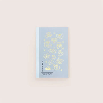 Sikigu | Cuaderno Bloc Neon Friends A6 Maitoparta Gray (Liso)