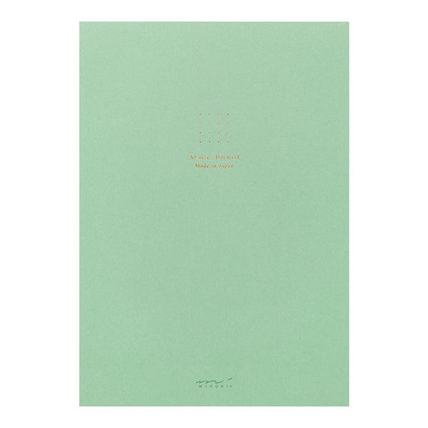 Midori | Bloc de Notas A5 Color Dot Green