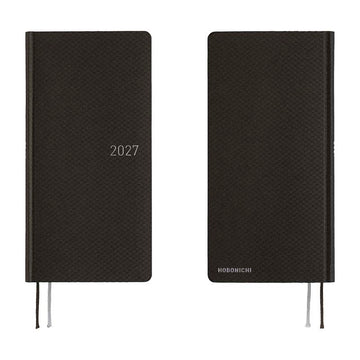 Hobonichi | Agenda Hobonichi Weeks Paper Series: Black Argyle 2027
