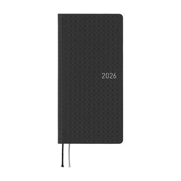 Hobonichi | Agenda Hobonichi Weeks Paper Series: Black Gingham 2026