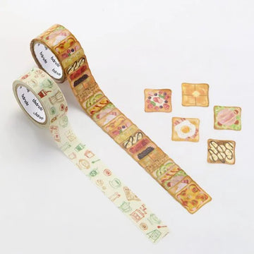 Bande | Pegatinas en Rollo y Washi Tape Toast Boasts Morning