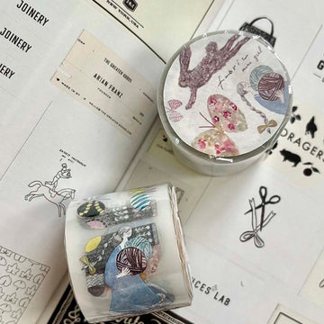 Pion | Pegatinas en Rollo Fabric Matte PET Tape