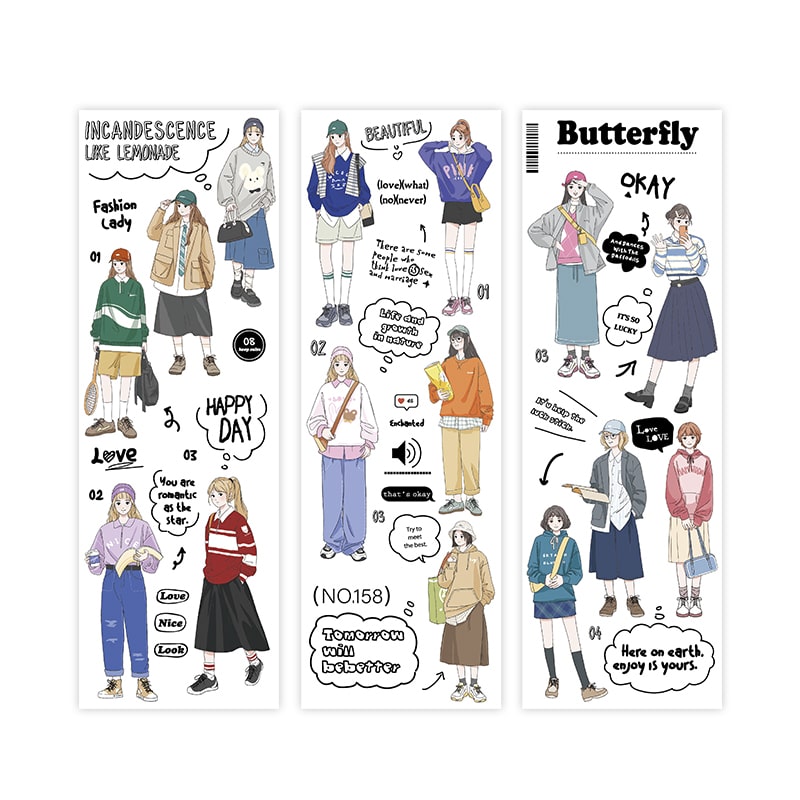Infeel.me | Pegatinas Beautiful Life Cloths Corner