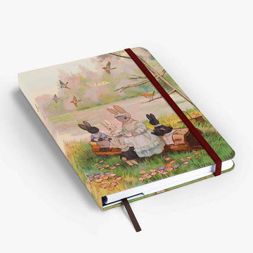 Mossery | Cuaderno Sketchbook A5 Picnic Bunnies (Papel 260gr)