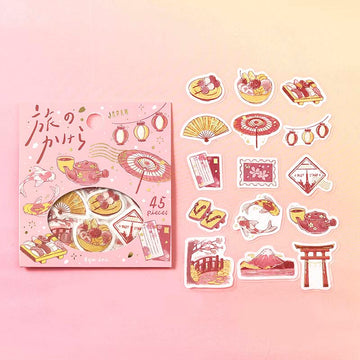 BGM | Pegatinas Pieces of A Journey To Japan