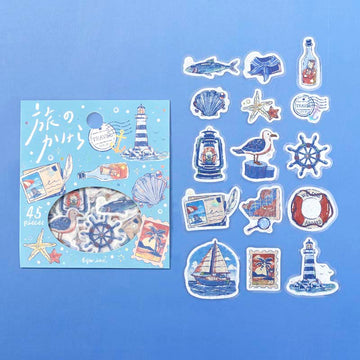 BGM | Pegatinas Pieces of A Journey To the Sea