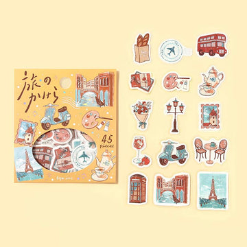 BGM | Pegatinas Pieces of A Journey To the World