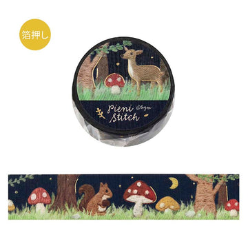BGM | Foil Pieni Stitch Washi Tape Small Forest