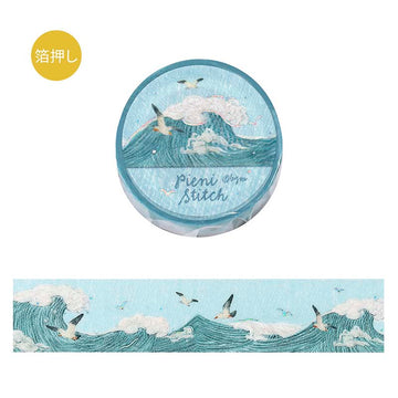 BGM | Foil Pieni Stitch Washi Tape Small Sea